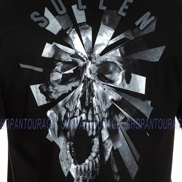 Sullen Shattered SCM3639 Standard Short Sleeve Graphic Tattoo T-shirt For Men - Picture 4 of 9